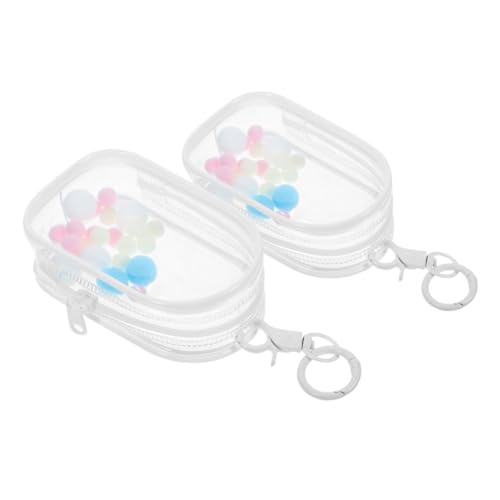 Beaupretty 2 Stück Transparente Aufbewahrungstasche für Puppen PVC Mini Doll Pouch mit Reißverschluss zur Aufbewahrung und Präsentation von Sammlerstücken und Actionfiguren Beaupretty 2 Stück Transparente Aufbewahrungstasche für Puppen PVC Mini Doll Pouch mit Reißverschluss zur Aufbewahrung und Präsentation von Sammlerstücken und Actionfiguren von Beaupretty
