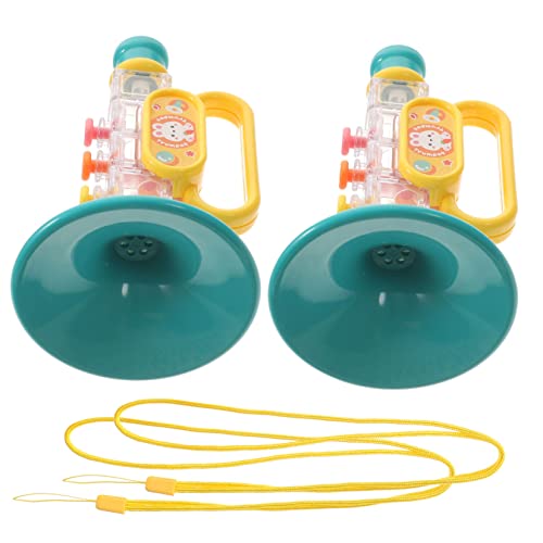 Beaupretty 2 Stück Trompete für Cartoon Musikinstrument für Kleinkinder Sicheres und Leichtes Blasinstrument für Musikspiel und Kreative Beaupretty 2 Stück Trompete für Cartoon Musikinstrument für Kleinkinder Sicheres und Leichtes Blasinstrument für Musikspiel und Kreative von Beaupretty