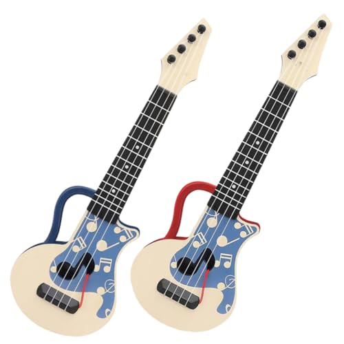 Beaupretty 2 Stück Ukulele Teiliges aus Robustem Kunststoff und Nylon Realistische Gitarre in Rot und Blau Musikalisches Lernspielzeug für Mädchen und Jungen zur Spielerischen Früherziehung Beaupretty 2 Stück Ukulele Teiliges aus Robustem Kunststoff und Nylon Realistische Gitarre in Rot und Blau Musikalisches Lernspielzeug für Mädchen und Jungen zur Spielerischen Früherziehung von Beaupretty