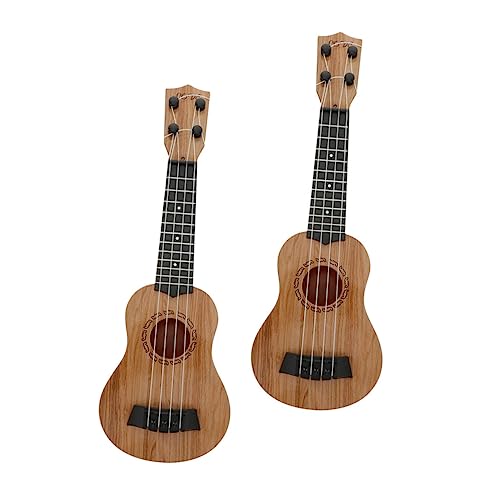 Beaupretty 2 Stück Ukulele Teiliges aus Robustem Material Realistische Nachbildung Pädagogisches Musikinstrument für Anfänger Sicher und Handfreundlich für Musikalische Früherziehung und Beaupretty 2 Stück Ukulele Teiliges aus Robustem Material Realistische Nachbildung Pädagogisches Musikinstrument für Anfänger Sicher und Handfreundlich für Musikalische Früherziehung und von Beaupretty