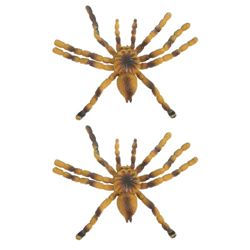 Beaupretty 2 Stück Vogelspinne Modelle Realistische Spinnen Spielzeuge für Pädagogisches Lernspielzeug Umweltfreundliches Material für von Beaupretty