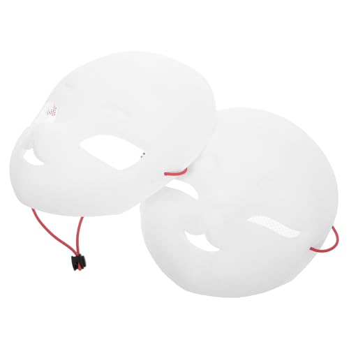 Beaupretty 2 Stück Weiße Vollgesichtsmaske für Halloween Masquerade Kostümpartys Diy Bemalbare Maske für Kreative Gestaltung Dekoration Beaupretty 2 Stück Weiße Vollgesichtsmaske für Halloween Masquerade Kostümpartys Diy Bemalbare Maske für Kreative Gestaltung Dekoration von Beaupretty