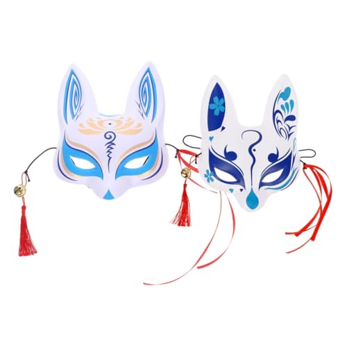 Beaupretty 2 Stück -fuchs-maske Kimono-theatermaske Maskerade Kostümprop Tier-maskerade-maske Masken Verkleiden Halbgesichts-fuchsmaske Maskerade Katzenmaske Fuchs-kostüm-masken Pvc Beaupretty 2 Stück -fuchs-maske Kimono-theatermaske Maskerade Kostümprop Tier-maskerade-maske Masken Verkleiden Halbgesichts-fuchsmaske Maskerade Katzenmaske Fuchs-kostüm-masken Pvc von Beaupretty