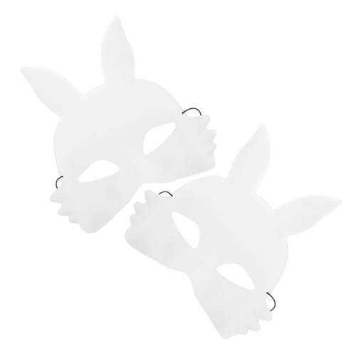 Beaupretty 2 Stücke Diy Leere Hasenmaske Weiß Halbgesicht Bunny Maske für und Bastelprojekte Kreative für Unvergessliche Feiern Beaupretty 2 Stücke Diy Leere Hasenmaske Weiß Halbgesicht Bunny Maske für und Bastelprojekte Kreative für Unvergessliche Feiern von Beaupretty