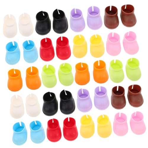 Beaupretty 20 Paare Miniatur Schuhe für Puppen Stylische Boots und Booties für Figuren Vielseitige DIY Kostümaccessoires für Kreative Spielmöglichkeiten Beaupretty 20 Paare Miniatur Schuhe für Puppen Stylische Boots und Booties für Figuren Vielseitige DIY Kostümaccessoires für Kreative Spielmöglichkeiten von Beaupretty