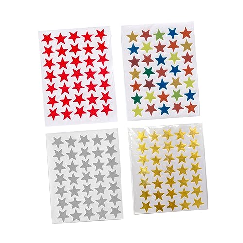 Beaupretty 20 Packungen Teiliges von Glitzernden Fünfzackigen Stern Aufklebern Selbstklebend Gold Silber Farben und Rot Belohnungsaufkleber für Bastelprojekte und Lehrer Ressourcen Beaupretty 20 Packungen Teiliges von Glitzernden Fünfzackigen Stern Aufklebern Selbstklebend Gold Silber Farben und Rot Belohnungsaufkleber für Bastelprojekte und Lehrer Ressourcen von Beaupretty
