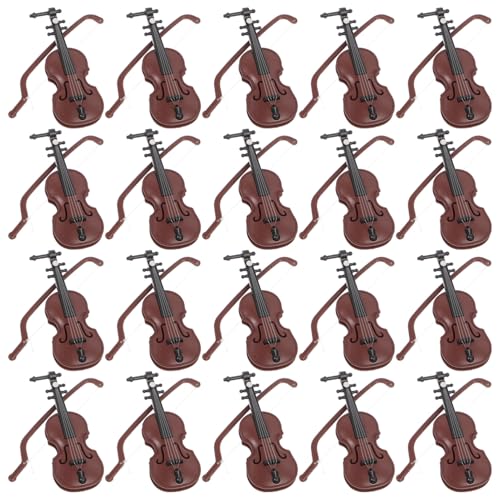 Beaupretty 20 Sätze Miniatur Geigen Dekorationsset Teiliges für Kreative Weihnachtsdekoration DIY Zubehör für Hochzeiten und Partys Realistische Mini Musikinstrumente für Zuhause und Foto Beaupretty 20 Sätze Miniatur Geigen Dekorationsset Teiliges für Kreative Weihnachtsdekoration DIY Zubehör für Hochzeiten und Partys Realistische Mini Musikinstrumente für Zuhause und Foto von Beaupretty