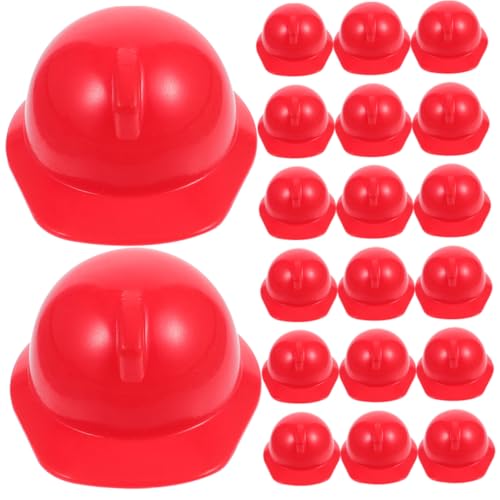 Beaupretty 20 Stck Miniatur Puppenhelm Mini Sicherheitshelme für Puppen Dekorative Bauhüte Rot Stabil und Handfreundlich für Puppen Outfits und Kreative Deko Beaupretty 20 Stck Miniatur Puppenhelm Mini Sicherheitshelme für Puppen Dekorative Bauhüte Rot Stabil und Handfreundlich für Puppen Outfits und Kreative Deko von Beaupretty