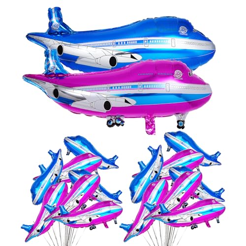 Beaupretty 20 Stück Flugzeug Folienballons Geburtstagsdeko Aluminiumfolie Aufblasbar für Kindergeburtstag Blau Einfache Handhabung Leichte Dekoration für Jede Beaupretty 20 Stück Flugzeug Folienballons Geburtstagsdeko Aluminiumfolie Aufblasbar für Kindergeburtstag Blau Einfache Handhabung Leichte Dekoration für Jede von Beaupretty