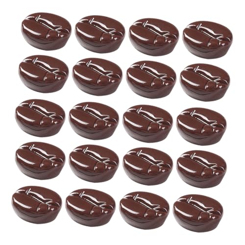 Beaupretty 20 Stück Künstliche Kaffeebohnen Dekoration Realistisches Lebensmittelmodell für DIY Bastelprojekte Hochzeitsdeko und Schmuckornament Wiederverwendbar und Langlebig Beaupretty 20 Stück Künstliche Kaffeebohnen Dekoration Realistisches Lebensmittelmodell für DIY Bastelprojekte Hochzeitsdeko und Schmuckornament Wiederverwendbar und Langlebig von Beaupretty