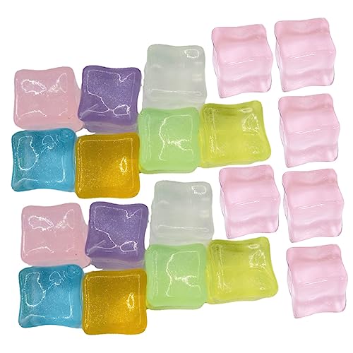 Beaupretty 20 Stück Luminous Fake Ice Cubes Realistische Kunststoffeiswürfel für Partys Hochzeiten Fotografie und Dekoration Requisiten für Stimmungsvolle Anlässe Beaupretty 20 Stück Luminous Fake Ice Cubes Realistische Kunststoffeiswürfel für Partys Hochzeiten Fotografie und Dekoration Requisiten für Stimmungsvolle Anlässe von Beaupretty