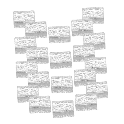 Beaupretty 20 Stück Maßstab DIY Miniatur Bauklötze für Sandtisch und Mikro von Beaupretty