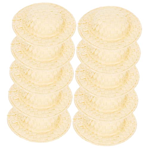 Beaupretty 20 Stück Miniatur Hüte Woven Paper Hats für Puppen DIY Bastel Zubehör Foto Requisiten Bastelideen Beige für Kreative Projekte Beaupretty 20 Stück Miniatur Hüte Woven Paper Hats für Puppen DIY Bastel Zubehör Foto Requisiten Bastelideen Beige für Kreative Projekte von Beaupretty