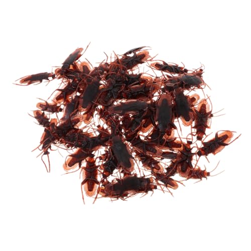 Beaupretty 20 Stück Realistische Kunststoff Kakerlaken Halloween Streichspielzeug zum Erschrecken Detailgetreue Fake Insekten für Party April Fools und Gruselige Dekorationen Beaupretty 20 Stück Realistische Kunststoff Kakerlaken Halloween Streichspielzeug zum Erschrecken Detailgetreue Fake Insekten für Party April Fools und Gruselige Dekorationen von Beaupretty