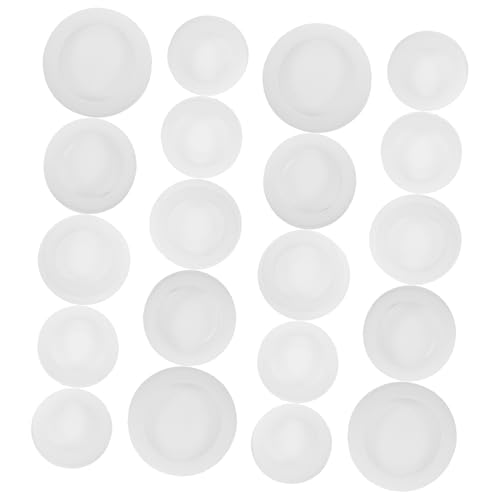 Beaupretty 20 Stück Runde Plastikkappen für Sparschweine Stopfen für Geldsparboxen Sichere Verschlusskappen Weiß für Dekorative Einsätze Beaupretty 20 Stück Runde Plastikkappen für Sparschweine Stopfen für Geldsparboxen Sichere Verschlusskappen Weiß für Dekorative Einsätze von Beaupretty