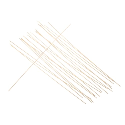 Beaupretty 20 Stück Teiliges Bambus Kite BAU Dünne Flexible Bambusstäbe Splintfrei für Kindersichere Kites Vielseitig für DIY Bastelprojekte und Vogelkäfig BAU von Beaupretty
