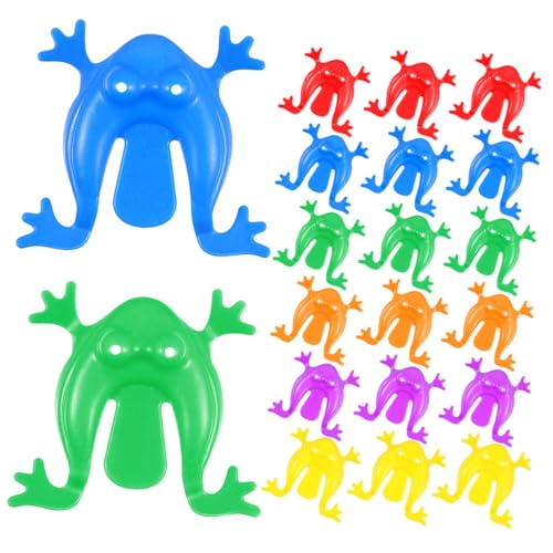 Beaupretty 20 Stück Teiliges Bunte Kunststoff Sprungfrösche für Einfache Bedienung durch Schwanzdruck als Mitgebsel für Geburtstagsfeiern und Outdoor Spielspaß Beaupretty 20 Stück Teiliges Bunte Kunststoff Sprungfrösche für Einfache Bedienung durch Schwanzdruck als Mitgebsel für Geburtstagsfeiern und Outdoor Spielspaß von Beaupretty