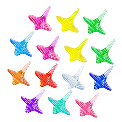 Beaupretty 20 Stück Teiliges Bunter Acryl Gyroskope für Rotierende Spielzeuge Mitgebsel für Partys und Feierlichkeiten Lehrreiches Eltern Junge Mädchen Beziehung von Beaupretty