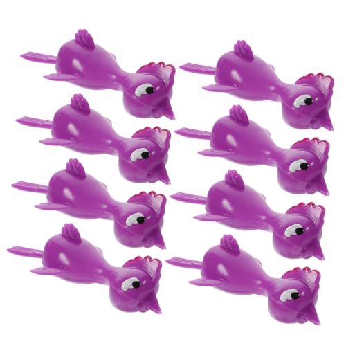 Beaupretty 20 Stück Teiliges Elastisches Lustige Klebe hühner aus Vinyl für Partyspaß und Stressabbau Widerstandsfähig Dehnbar Geschenk von Beaupretty