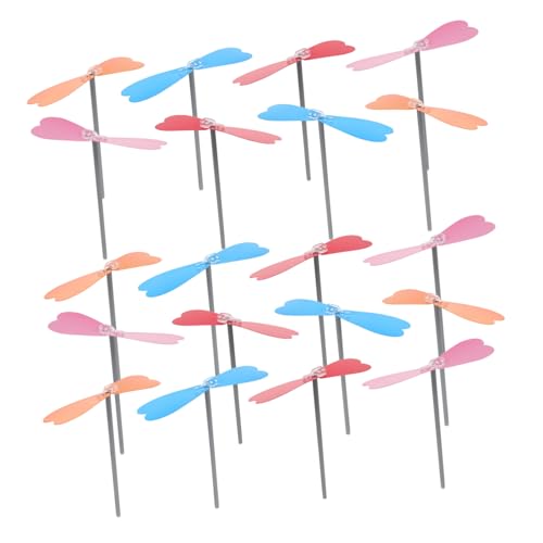 Beaupretty 20 Stück Teiliges Hand-Helikopter Leichtem Bambus Einfache Montage Interaktives Flugspielzeug für Fördert Wissenschaft Kreativität und Bewegungsreiche Outdoor-beschäftigung von Beaupretty