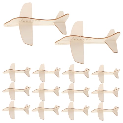 Beaupretty 20 Stück Teiliges Holzflugzeug Modellset für DIY Bastelset zum Bemalen Handgefertigte Mini Flugzeuge aus Robustem Holz Kreatives für Schulprojekte und Geburtstagsfeiern Beaupretty 20 Stück Teiliges Holzflugzeug Modellset für DIY Bastelset zum Bemalen Handgefertigte Mini Flugzeuge aus Robustem Holz Kreatives für Schulprojekte und Geburtstagsfeiern von Beaupretty