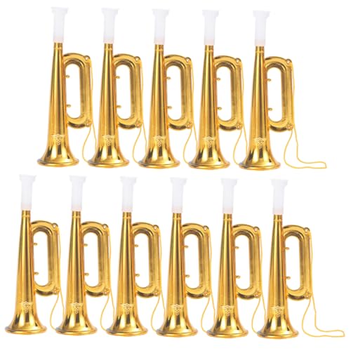 Beaupretty 20 Stück Teiliges Kleine Goldene Trompeten spielzeuge Windinstrumente Partyspaß Musikalische Geschenke für Mädchen Jungen Kindergarten und Grundschule Beaupretty 20 Stück Teiliges Kleine Goldene Trompeten spielzeuge Windinstrumente Partyspaß Musikalische Geschenke für Mädchen Jungen Kindergarten und Grundschule von Beaupretty