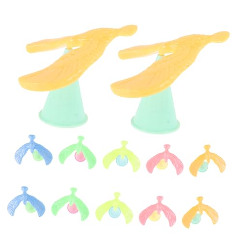 Beaupretty 20 Stück Teiliges Mini Balancing Bird aus Sicherem Balancierender Adler für Pädagogisches Gleichgewichtsspielzeug Neugier und Fantasie Geeignet als Tischdekoration von Beaupretty