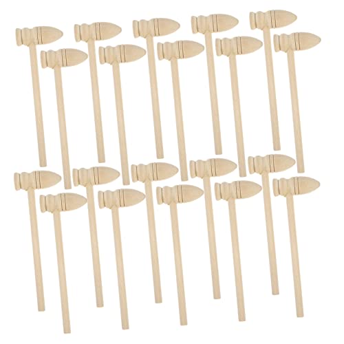 Beaupretty 20 Stück Teiliges Mini Holzhammer für Kreatives und Sicheres Holzspielzeug für Interaktive Eltern Junge Mädchen Aktivitäten und Bildungsspielzeug Beaupretty 20 Stück Teiliges Mini Holzhammer für Kreatives und Sicheres Holzspielzeug für Interaktive Eltern Junge Mädchen Aktivitäten und Bildungsspielzeug von Beaupretty