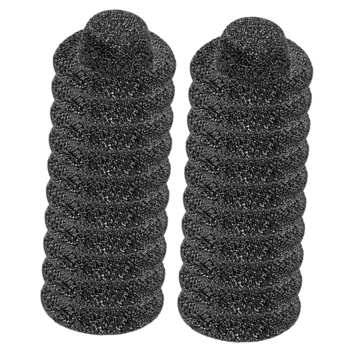 Beaupretty 20 Stück Teiliges Mini Jazz Hüte Schwarz Miniatur Hüte für DIY Bastelprojekte Puppenparty Dekoration Kompakte Leicht und Kreativ für Puppenaccessoires von Beaupretty