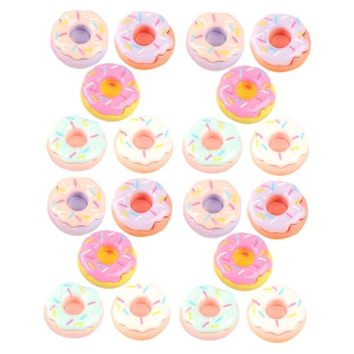 Beaupretty 20 Stück Teiliges Miniatur Donut Realistische Dekoration für Puppenhäuser DIY Projekte und Bastelarbeiten Farben Gemischt für Sammler Beaupretty 20 Stück Teiliges Miniatur Donut Realistische Dekoration für Puppenhäuser DIY Projekte und Bastelarbeiten Farben Gemischt für Sammler von Beaupretty