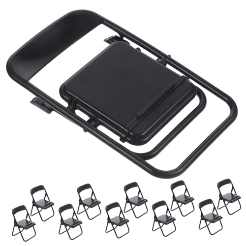Beaupretty 20 Stück Teiliges Miniatur Klappstuhl Handyhalter Schwarz Stabile Praktische Miniatur Puppenhausmöbel Kleine Landschaftsdekoration für Büro und Zuhause Beaupretty 20 Stück Teiliges Miniatur Klappstuhl Handyhalter Schwarz Stabile Praktische Miniatur Puppenhausmöbel Kleine Landschaftsdekoration für Büro und Zuhause von Beaupretty