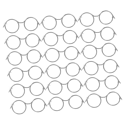 Beaupretty 20 Stück Teiliges Miniatur Metallrahmen ohne Gläser Modische Mini Dekoration für Puppenhaus Party Zubehör Kreative Bastelaccessoires von Beaupretty