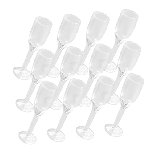 Beaupretty 20 Stück Teiliges Miniatur Weingläser aus Transparentem Realistische Miniatur Puppenhaus Accessoires Detailgetreue Mini Goblets für Puppenhaus Dekoration und Spielzeugküchen Beaupretty 20 Stück Teiliges Miniatur Weingläser aus Transparentem Realistische Miniatur Puppenhaus Accessoires Detailgetreue Mini Goblets für Puppenhaus Dekoration und Spielzeugküchen von Beaupretty