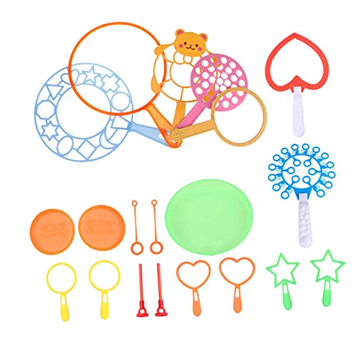 Beaupretty 20 Stück Teiliges Seifenblasen Stab Set aus Kindersicherem Bunte Blasenmacher Spielzeuge für Geeignet für Outdoor Spiel Garten Park Vielseitig Einsetzbar für Zufällige Farbe von Beaupretty