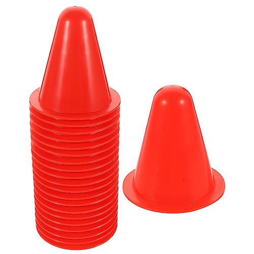 Beaupretty 20 Stück Teiliges Trainingskegel aus Robustem Kunststoff Stapelbare Verkehrs und Übungshütchen für Skating Fußballtraining und Agility Übungen Kompakt und Farbenfroh für Indoor Beaupretty 20 Stück Teiliges Trainingskegel aus Robustem Kunststoff Stapelbare Verkehrs und Übungshütchen für Skating Fußballtraining und Agility Übungen Kompakt und Farbenfroh für Indoor von Beaupretty