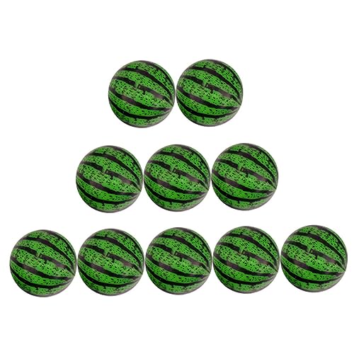 Beaupretty 20 Stück Wassermelonen Hüpfbälle Bunte Sprungbälle für Wasserspielzeug für Outdoor Aktivitäten und Partys Perfektes Freizeitspielzeug für Drinnen und Draußen Zufällige Farbe von Beaupretty