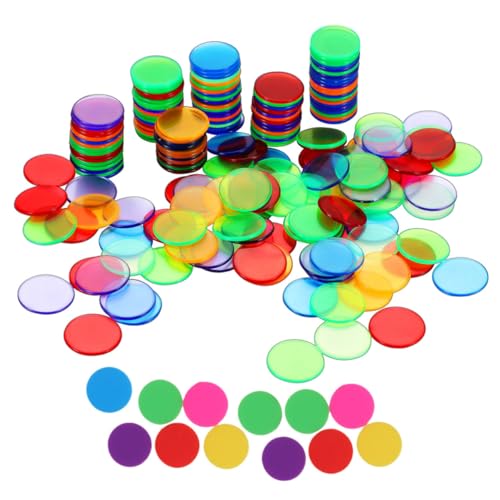 Beaupretty 200 Stück Lernspiel Kunststoff Chips Transparent und Undurchsichtig Glatte Kanten Pädagogische Zählmünzen für Mathe Lernen und Bingo Zubehör Beaupretty 200 Stück Lernspiel Kunststoff Chips Transparent und Undurchsichtig Glatte Kanten Pädagogische Zählmünzen für Mathe Lernen und Bingo Zubehör von Beaupretty