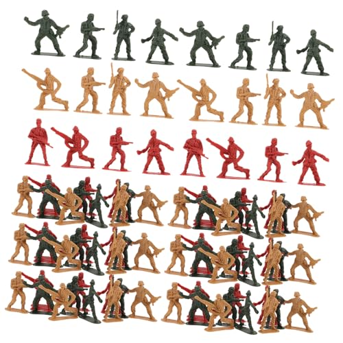 Beaupretty 200 Stück Teiliges Armee Soldaten Figuren Miniatur Militärspielzeug mit Detailgetreuen Modellen für Dekoration Lernzwecke und Partygiveaways von Beaupretty