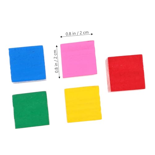 Beaupretty 200 Stück Teiliges Bausteine aus Stabilem Buntem mit Glatten Kanten Sicher für Kleinkinder Hand Auge Koordination und Spielerischen Entwicklung Geeignet für Jungen und Mädchen von Beaupretty