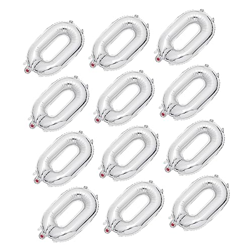 Beaupretty 20Stücke Silberne Aluminiumfolie Ballons Kreative Partydekoration für Geburtstagsfeiern Hochzeiten und Themenpartys Langlebig und Sicher der Anwendung Beaupretty 20Stücke Silberne Aluminiumfolie Ballons Kreative Partydekoration für Geburtstagsfeiern Hochzeiten und Themenpartys Langlebig und Sicher der Anwendung von Beaupretty