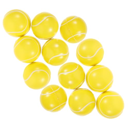 Beaupretty 24 . Mini Tennis Stressbälle Weiche Schaumstoffbälle Kompakte Tragbare Anti-Stress Spielzeuge Für Erwachsene Für Partygeschenke Und Sensorisches Training von Beaupretty