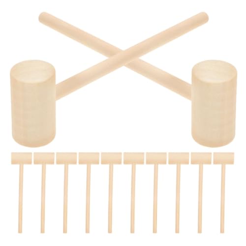 Beaupretty 24 Stück Kreatives Werkzeug zum Knacken von Schokolade für Partyspiele und DIY Projekte Sicher und Elegant für Bastelbegeisterte von Beaupretty