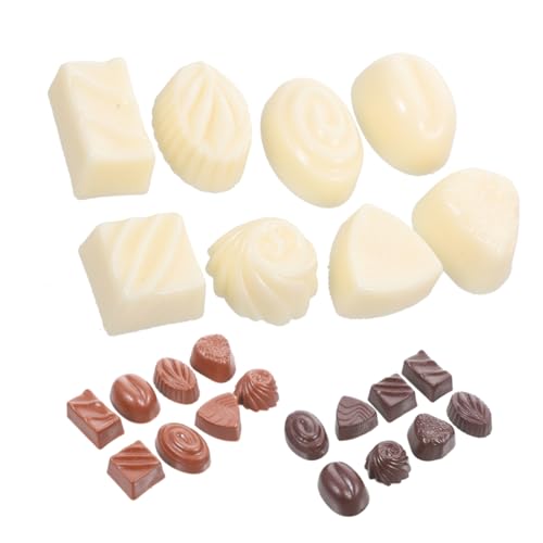 Beaupretty 24 Stück Künstliche Desserts für Fensterdekoration Simulierte Schokolade für DIY Projekte und Tischdekoration Präsentationsrequisiten Beaupretty 24 Stück Künstliche Desserts für Fensterdekoration Simulierte Schokolade für DIY Projekte und Tischdekoration Präsentationsrequisiten von Beaupretty