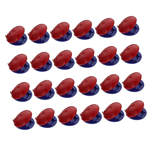 Beaupretty 24 Stück Lernspielzeug Schlaginstrumente Kastagnetten Zufällige Farben Bunte Percussion Instrumente für Frühe Erziehung und Kreative Zufällige Farbe Zufällige Farbe von Beaupretty