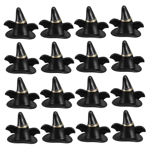 Beaupretty 24 Stück Mini Schwarze Hüte für Puppen und Miniaturszenen Halloween Dekoration und DIY Handwerk Kleine Strickmützen für Schneemann und Festliche Dekoration Beaupretty 24 Stück Mini Schwarze Hüte für Puppen und Miniaturszenen Halloween Dekoration und DIY Handwerk Kleine Strickmützen für Schneemann und Festliche Dekoration von Beaupretty