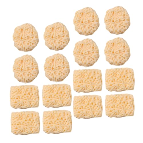 Beaupretty 24 Stück Miniaturisierte Lebensmittel Deko Fake Instant Noodles für Puppenhaus Miniatur Szenen Bunte Leichte und Bruchsichere Deko Accessoires für Kreative DIY Projekte von Beaupretty
