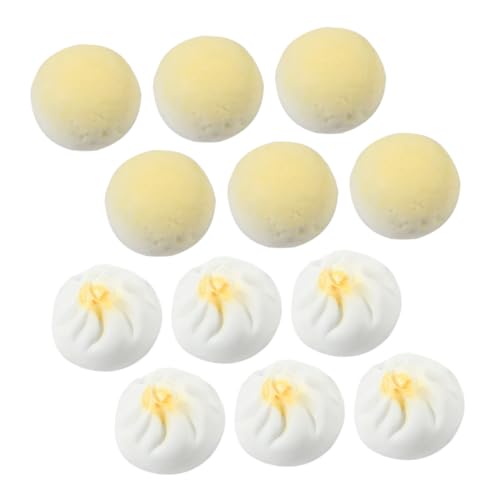 Beaupretty 24 Stück Miniaturisierte Lebensmittelmodelle Teiliges Simulierte Chinesische Snacks aus Langlebigem Resin für Puppenhaus Dekoration und DIY Projekte von Beaupretty