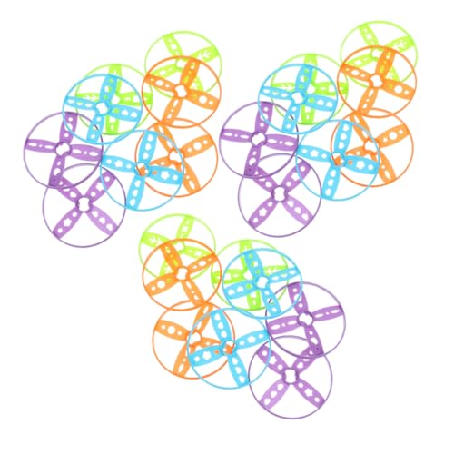 Beaupretty 24 Stück Teiliges Flying Disc Set Kompatibel mit Hand und Fuß Flying Disc Robustes Material Einfach zu Ersetzen Outdoor für Fördert Spielspaß und Eltern Junge Zufällige Farbe von Beaupretty