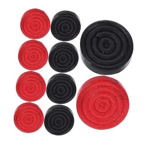 Beaupretty 24 Stück Teiliges Holzspielsteine für Dame und Schach Robuste Runde Spielsteine für Brettspiele als Zubehör für Schach und Dame Schwarz Rot Je Beaupretty 24 Stück Teiliges Holzspielsteine für Dame und Schach Robuste Runde Spielsteine für Brettspiele als Zubehör für Schach und Dame Schwarz Rot Je von Beaupretty