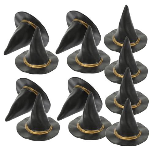 Beaupretty 24 Stück Teiliges Mini Schwarz Handgefertigt Vielseitig Einsetzbar als Halloween Weindekoration DIY Haar-Accessoires und Miniatur-dekor für Hexen-Cosplay und Feengarten Beaupretty 24 Stück Teiliges Mini Schwarz Handgefertigt Vielseitig Einsetzbar als Halloween Weindekoration DIY Haar-Accessoires und Miniatur-dekor für Hexen-Cosplay und Feengarten von Beaupretty